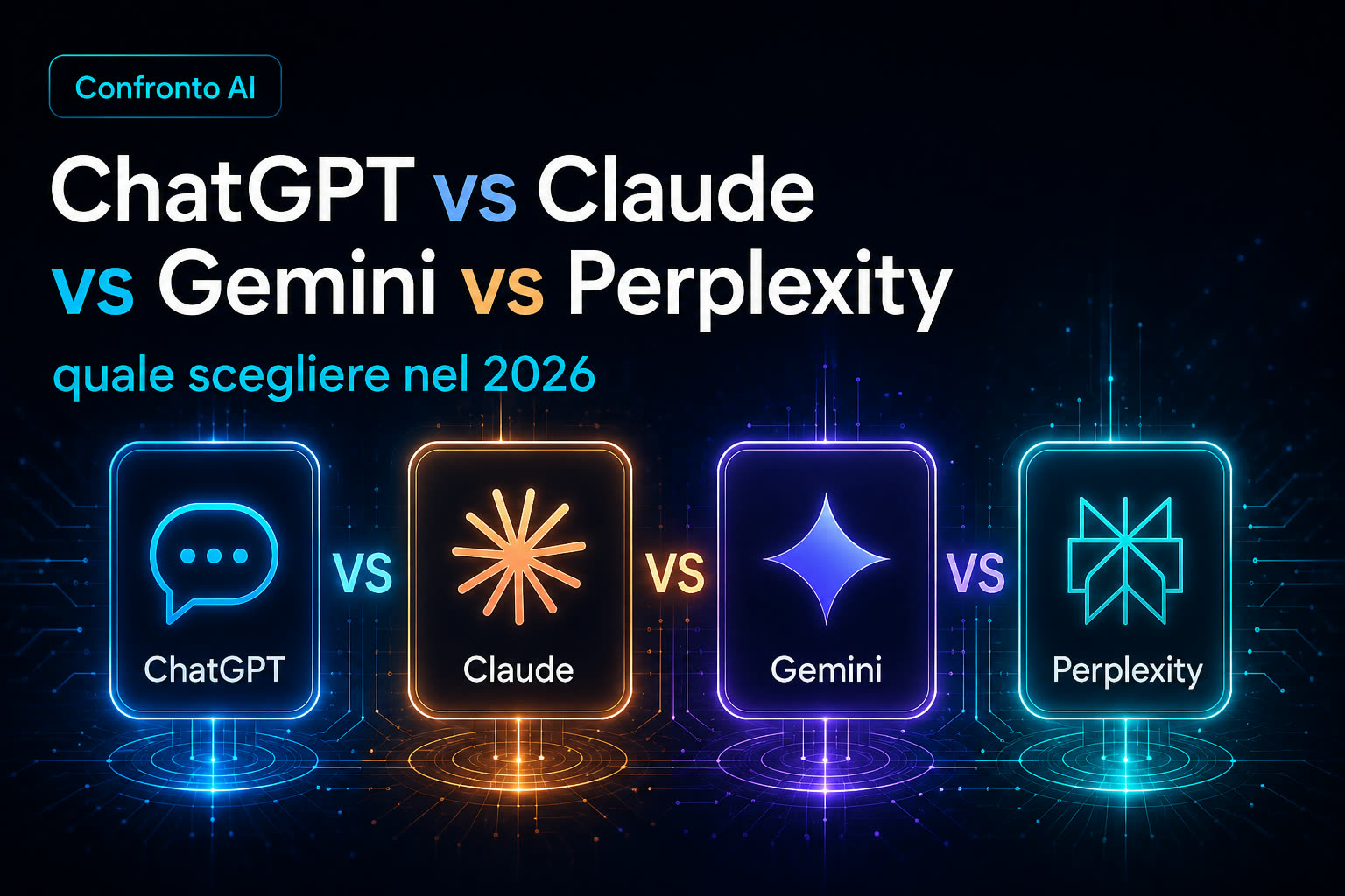 ChatGPT vs Claude vs Gemini vs Perplexity